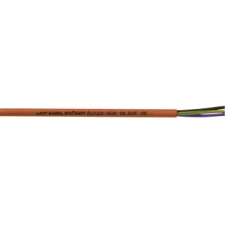 Lapp ÖLFLEX HEAT 180 SiHF Power Cable, 4 Cores 14 AWG, Unscreened, 50 m Length, Silicone Rubber Jacket, Voltage 00460213