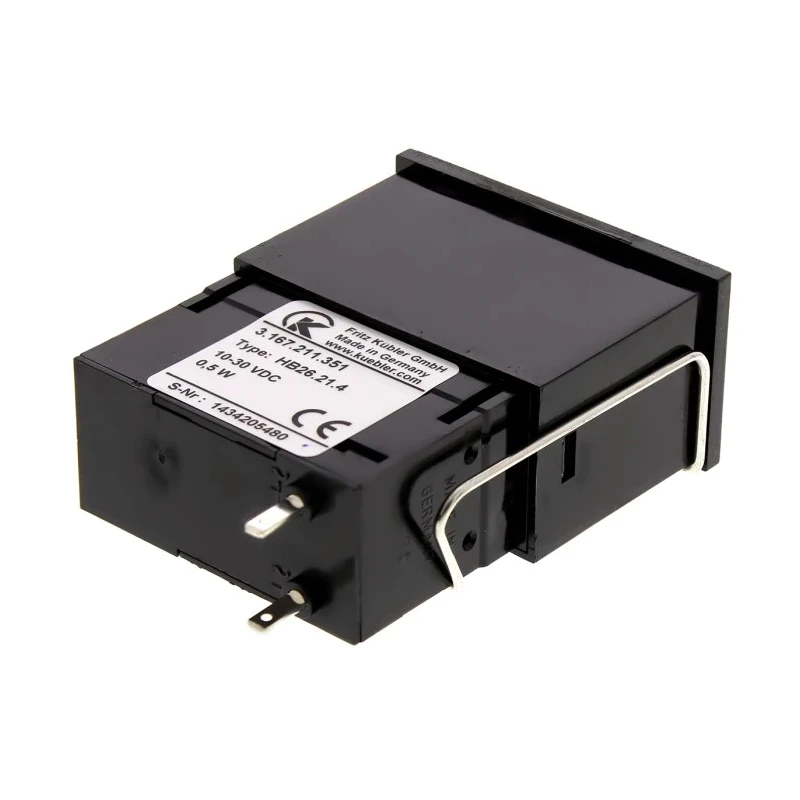 Kubler 6 Digit Analogue Counter, Manual Reset, Digit Height 4.5mm, CE Certified, Germany Origin 3.167.211.351