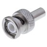 Radiall BNC Series 50 Ω Coaxial Connector Cable Male BNC, Straight Body Crimp R141082161
