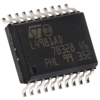 STMicroelectronics Power Factor Controller IC 115 kHz 20-Pin SOIC 2.5-19.5V L4981AD