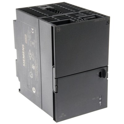 Siemens SIMATIC S7-300 Switched Mode DIN Rail Power Supply 132V AC Input 24V DC, 10 A Output, 240 W 6ES7307-1KA02-0AA0