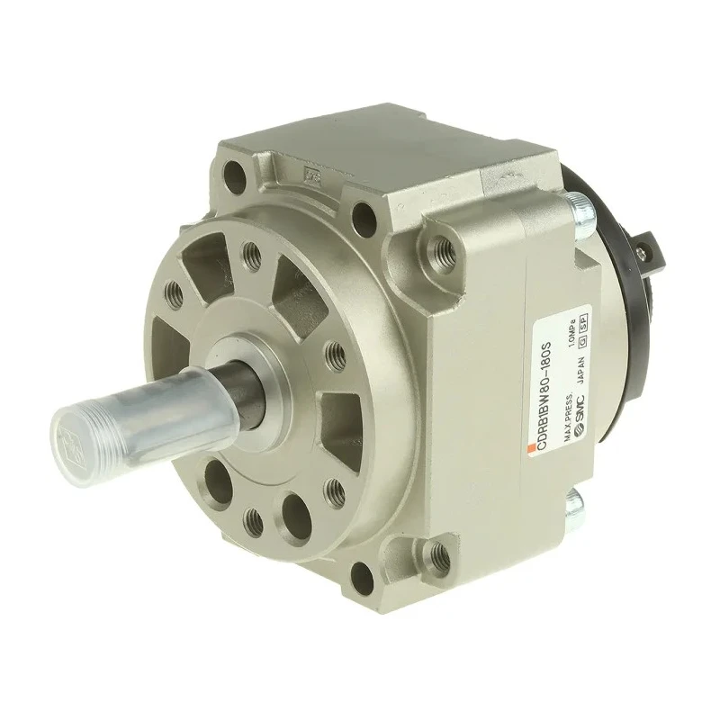 SMC Pneumatic Rotary Actuator CRB1 Series 80mm Bore 9.9 bar Maximum Pressure with 1.6Nm Torque 