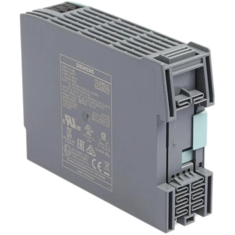 Siemens SITOP PSU100C Switched Mode DIN Rail Power Supply 264V AC/DC Input 24V DC, 1.3 A Output, 30 W PSU100C