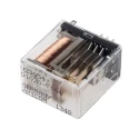 TE Connectivity PCB Power Relay, 24V DC Coil, 5A Switching Current, DPDT, Gold Plated Contacts V23054D1020F104 9-1393812-3