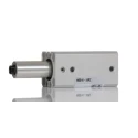 SMC Pneumatic Cylinder Bore 16mm Stroke 20mm Double Acting Through Hole Mount Aluminium Alloy Body MKB16-20RZ