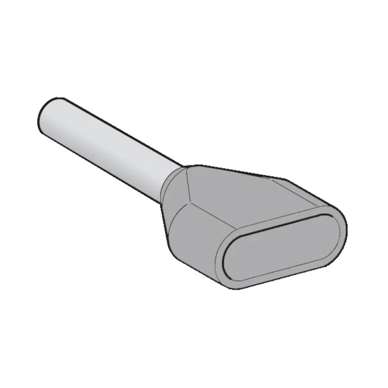 Schneider Electric Linergy AZ5 Insulated Bootlace Ferrule 14 AWG 3.2 mm Pin Diameter 10 mm Pin Length Grey AZ5DE025