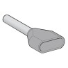 Schneider Electric Linergy AZ5 Insulated Bootlace Ferrule 14 AWG 3.2 mm Pin Diameter 10 mm Pin Length Grey AZ5DE025