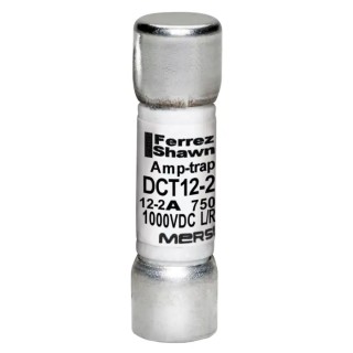 Mersen 12A Melamine Cartridge Fuse 10 x 38 mm 1kV dc DCT12-2