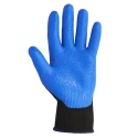 Kimberly Clark G40 Blue Nylon Work Gloves, Size 9, Nitrile Foam Coating 40227