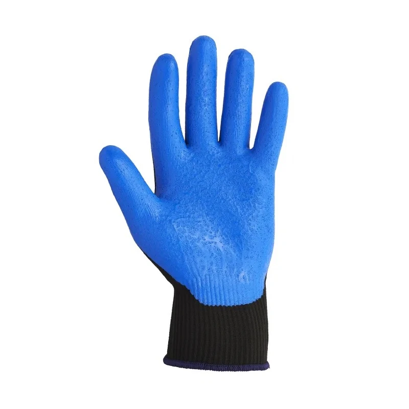 Kimberly Clark G40 Blue Nylon Work Gloves, Size 9, Nitrile Foam Coating 40227