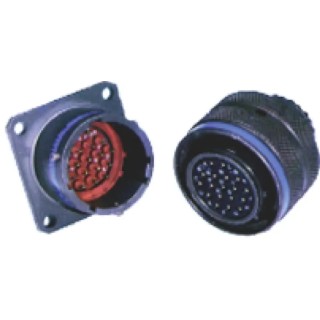Amphenol Socapex MIL Spec Circular Connector 10 Contacts 850V dc Wall Mount Straight Shell Size 13 LJT00RT1398P014