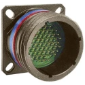 Souriau Sunbank by Eaton MIL Spec Circular Connector 8D Series Copper Alloy Straight 37 Way Female Connector 5A 8D0C15W35PA