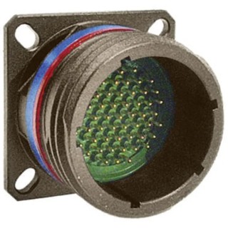 Souriau Sunbank by Eaton MIL Spec Circular Connector 8D Series Copper Alloy Straight 37 Way Female Connector 5A 8D0C15W35PA