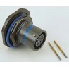 Amphenol Socapex MIL Spec Circular Connector 6 Contacts, Female Contact, Male Connector, Shell Size 9 LJT06RT0935S014