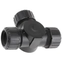 Adaptaflex Black Conduit Fitting 21 mm Nominal Size M20 Polyamide 66 Corrosion-Resistant IP66 IP67 ASF21X3/T