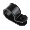 RS PRO Black Nylon Cable Clip, P Clamp, 20 mm Max Bundle Diameter, Screw Fixing, UL 1696 LFH ELFH 614-019