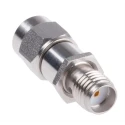 Huber+Suhner RF Attenuator SMA Plug to Socket 50Ω 18GHz Gold Plated 6601_SMA-50-1/199_NE