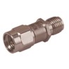 Huber+Suhner RF Attenuator SMA Plug to Socket 6GHz 50Ω Straight 0.75dB Male to Female 6620_SMA-50-2/199_NE