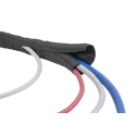 HellermannTyton Braided Polyethylene Terephthalate Black Cable Sleeve, 150m Length, 5 mm 170-01000 TWIST-IN 05-PET-BK