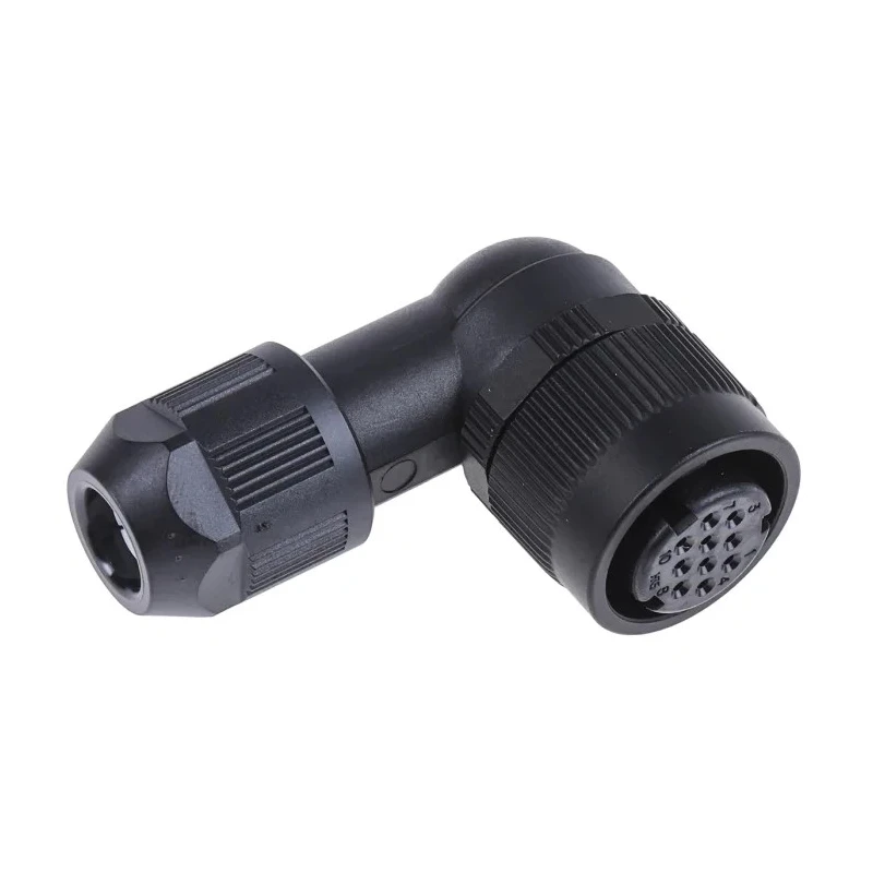 Hirose Miniature Circular Connector, 10 Contacts, Cable Mount Plug, Female, Solder Termination, IP67/IP68 Rated HR34B