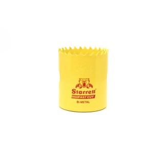Starrett 40 mm Diameter High Speed Steel (HSS) Bi-metal Hole Saw Drill Bit for Mild Steel, Metal, Stainless Steel FCH0196-G