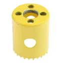 Starrett 40 mm Diameter High Speed Steel (HSS) Bi-metal Hole Saw Drill Bit for Mild Steel, Metal, Stainless Steel FCH0196-G