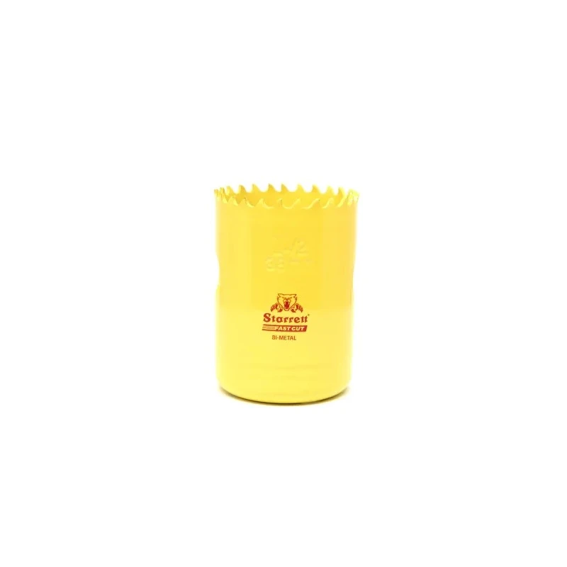 Starrett 38 mm Diameter HSS Bimetal Drill Bit, Cut Depth 54 mm FCH0112-G
