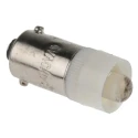 JKL Components White Indicator Lamp BA9 Base 9.6 mm Diameter LE-BA9S-6W