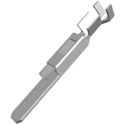 TE Connectivity Multi-Interlock Mark II Series Male Crimp Terminal, 13 AWG Min Crimp, 20 AWG Max 281937-3