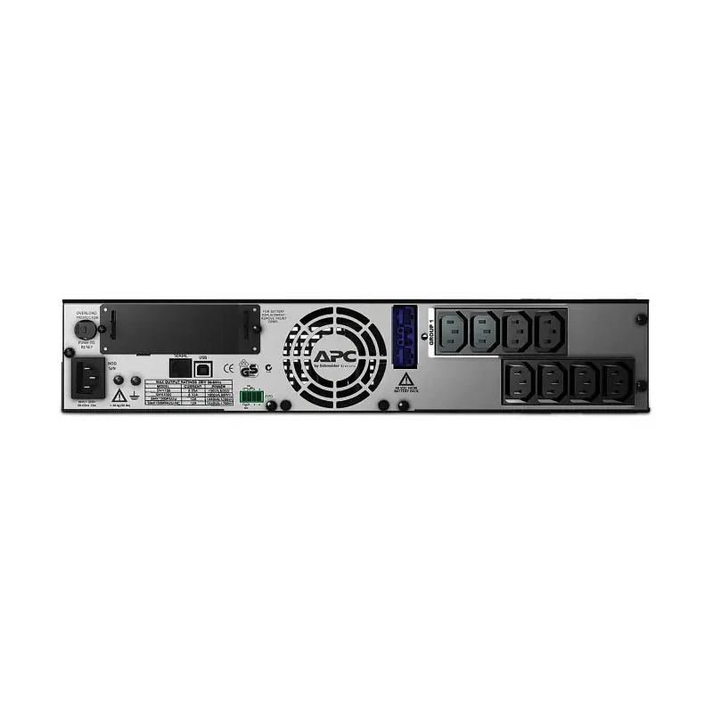 APC 750 VA, 500 W Line Interactive Uninterruptible Power Supply Rack Stand Alone 12 min Backup SMX750I