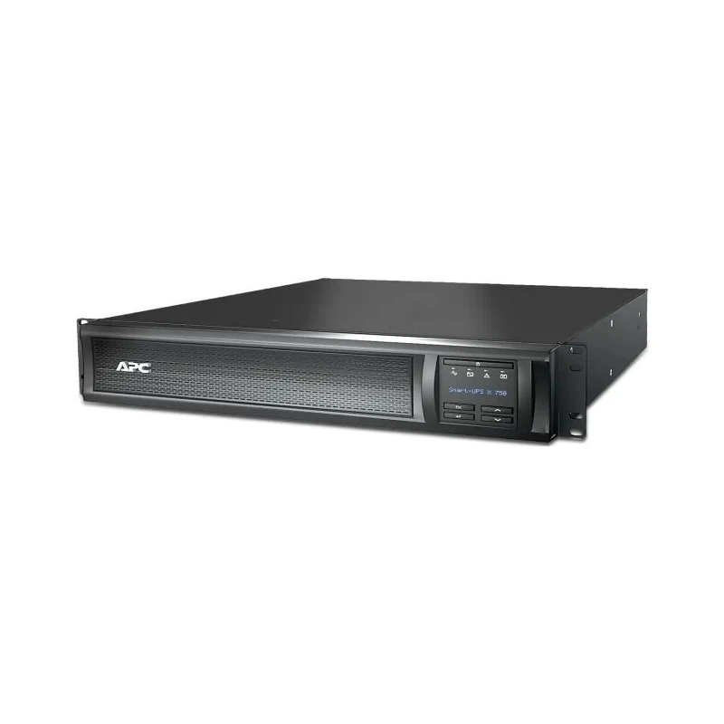 APC 750 VA, 500 W Line Interactive Uninterruptible Power Supply Rack Stand Alone 12 min Backup SMX750I