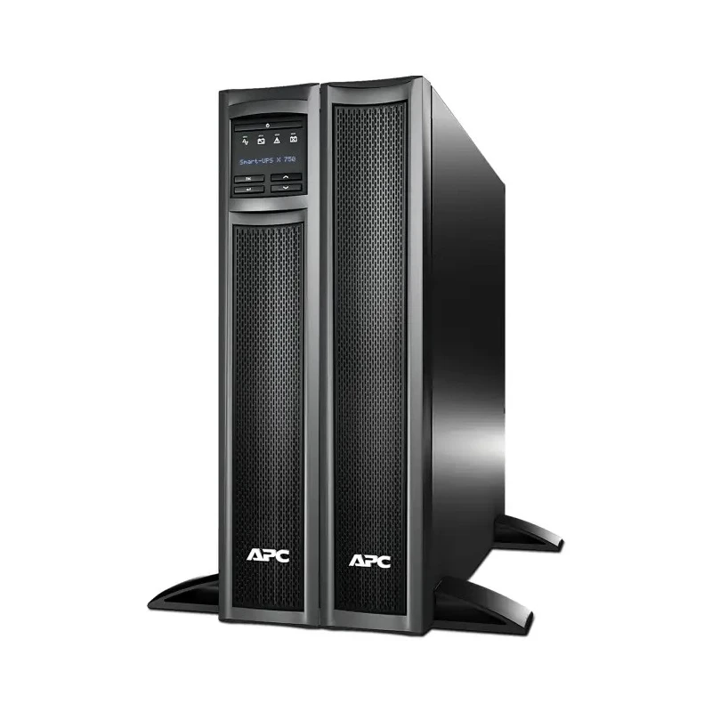 APC 750 VA, 500 W Line Interactive Uninterruptible Power Supply Rack Stand Alone 12 min Backup SMX750I