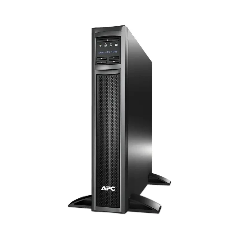 APC 750 VA, 500 W Line Interactive Uninterruptible Power Supply Rack Stand Alone 12 min Backup SMX750I