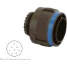 Souriau Sunbank by Eaton MIL Spec Circular Connector Male, 8 Way, Copper Alloy, Straight, Shell Size 17, 13A 8D517W08AN