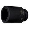 Bahco 36 mm 25.4 mm Drive Heavy-Duty Impact Socket, Black Finish, Alloy Steel, 110mm Length K9506M-36