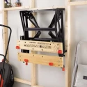 Black & Decker Portable Steel Workbench with Adjustable Height 775 mm x 740 mm x 200 mm WM626-XJ