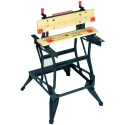 Black & Decker Portable Steel Workbench with Adjustable Height 775 mm x 740 mm x 200 mm WM626-XJ