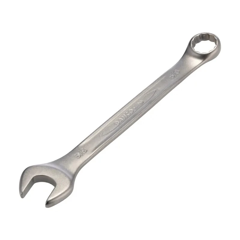 Bahco Combination Spanner 5/8 in, 195mm Overall Length, Alloy Steel Chrome Finish 111Z-5/8