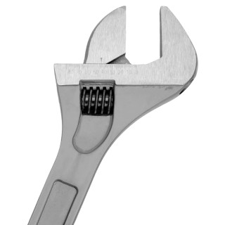 Bahco Adjustable Wrench 63 mm Jaw Capacity 614 mm Overall Length Metal Handle Alloy Steel 86