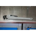 Bahco 64 mm Jaw Capacity Pipe Wrench, 457 mm Overall Length, Metal Handle, Aluminium Body 380-18