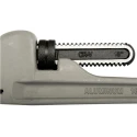 Bahco 64 mm Jaw Capacity Pipe Wrench, 457 mm Overall Length, Metal Handle, Aluminium Body 380-18