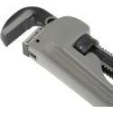 Bahco 64 mm Jaw Capacity Pipe Wrench, 457 mm Overall Length, Metal Handle, Aluminium Body 380-18