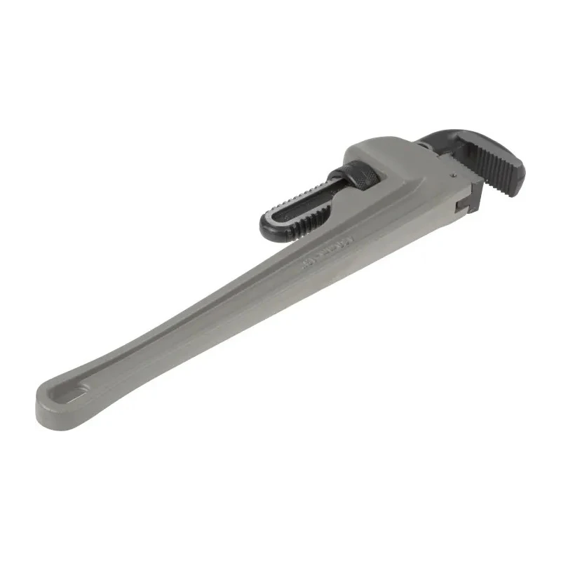 Bahco 64 mm Jaw Capacity Pipe Wrench, 457 mm Overall Length, Metal Handle, Aluminium Body 380-18