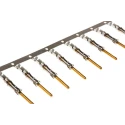 TE Connectivity Type III Series Male Crimp Terminal, 24 AWG Min Crimp, 20 AWG Max 66102-8