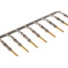 TE Connectivity Type III Series Male Crimp Terminal, 24 AWG Min Crimp, 20 AWG Max 66102-8