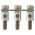 Weidmüller SAK Series Jumper Bar for Use with DIN Rail Terminal Blocks 0457300000