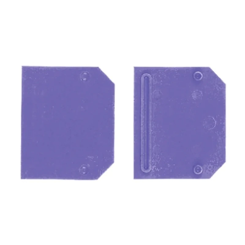 Weidmüller TW Series End Cover for Use with DIN Rail Terminal Blocks, Polyamide 66, Blue, ATEX 0302880000
