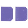 Weidmüller TW Series End Cover for Use with DIN Rail Terminal Blocks, Polyamide 66, Blue, ATEX 0302880000