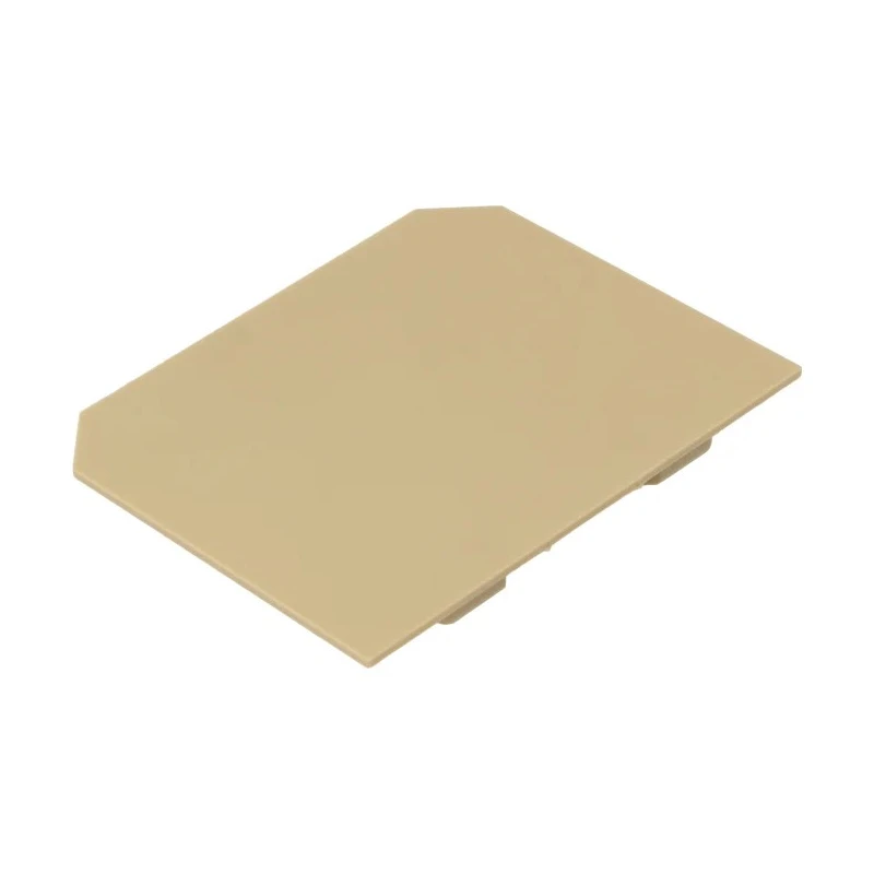 Weidmüller SAK Series Beige Polyamide Partition Plate for DIN Rail Terminal Blocks 0304360000