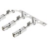 TE Connectivity AMP MCP 1.5K Series Female Crimp Terminal, 12A Current, 17 AWG to 20 AWG Wire Size, Gold Plating 1241380-2